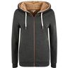 OXMO Vicky Vicky Straight Zip Sweatjack voor dames, met capuchon