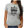 OM3 ® Hogwarts Wasn't Hiring so I Teach Muggles Instead T-shirt   Dames   Fun spreuk Statement   S XXL, gemengd grijs, S