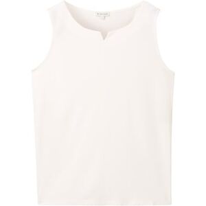 TOM TAILOR Damestop, 10315 Whisper White, L TOM TAILOR Damestop, 10315 Whisper White, L