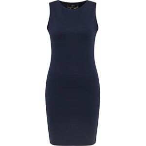 faina Dames kokerjurk Sookie jurk, marine, L, Marine, L faina Dames kokerjurk Sookie jurk, marine, L, Marine, L