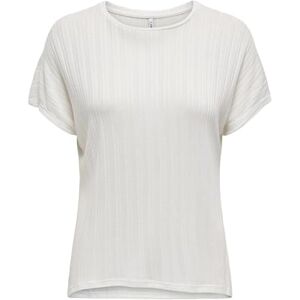 ONLY Onlirina S/S O-Neck Top JRS, cloud dancer, XL ONLY Onlirina S/S O-Neck Top JRS, cloud dancer, XL