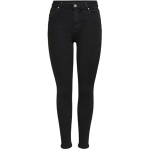 ONLY Dames ONLMILA HW SK ANK DNM BJ380 NOOS stretch jeansbroek, zwart, 31/32, Schwarz, 31W / 32L ONLY Dames ONLMILA HW SK ANK DNM BJ380 NOOS stretch jeansbroek, zwart, 31/32, Schwarz, 31W / 32L