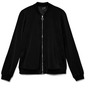 VERO MODA Damen Tailoring Blousonjacke Fly Away Kragen Reißverschluss Vielseitige leichte Jacke -> Damen Blousonjacke Fly Away Kragen Reißverschluss Leichte Jacke, Colour:Black, Size:S VERO MODA Damen Tailoring Blousonjacke Fly Away Kragen Reißverschluss Vielseitige leichte Jacke -> Damen Blousonjacke Fly Away Kragen Reißverschluss Leichte Jacke, Colour:Black, Size:S