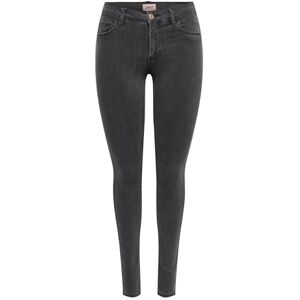 ONLY dames Flanellen broek Onlrain Life Reg Skinny Dnm Noos ,Donkergrijs denim,M / 30L ONLY dames Flanellen broek Onlrain Life Reg Skinny Dnm Noos ,Donkergrijs denim,M / 30L