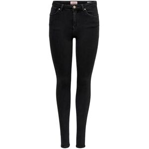ONLY Onlpower Skinny jeans voor dames, middelhoge taille, skinny fit, zwart, L / 30L ONLY Onlpower Skinny jeans voor dames, middelhoge taille, skinny fit, zwart, L / 30L