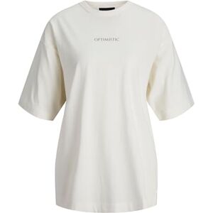JACK & JONES Jxsandra Loose Ss Tee JRS, Vanilla Ice, XL JACK & JONES Jxsandra Loose Ss Tee JRS, Vanilla Ice, XL