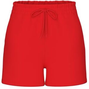 PIECES Pcchilli Summer Hw Shorts Noos Bc, Poppy Red, XS PIECES Pcchilli Summer Hw Shorts Noos Bc, Poppy Red, XS
