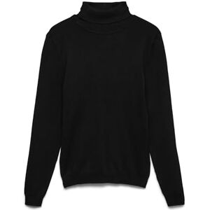 VERO MODA Damestrui met rolkraag, zwart, XL VERO MODA Damestrui met rolkraag, zwart, XL