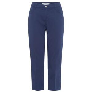 Brax Dames Style Mary C ultralichte katoenen capribroek, Donkerblauw, 27W / 30L Brax Dames Style Mary C ultralichte katoenen capribroek, Donkerblauw, 27W / 30L