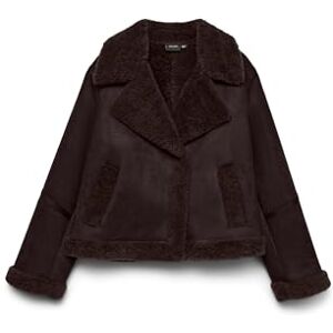 VERO MODA Vmharper Korte jas, chocoladebruin, X_L dames, chocolade cake, XL VERO MODA Vmharper Korte jas, chocoladebruin, X_L dames, chocolade cake, XL