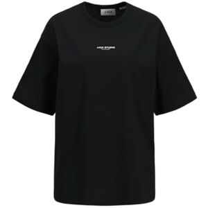 JACK & JONES Dames Jxstudio Vesterbro Loose Tee JRS Noos, zwart, XS JACK & JONES Dames Jxstudio Vesterbro Loose Tee JRS Noos, zwart, XS