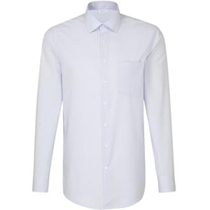 seidensticker Damesblouse City blouse gemakkelijk te strijken kelkkraagblouse slim fit lange mouwen 100% katoen, lichtblauw (193640), 44 seidensticker Damesblouse City blouse gemakkelijk te strijken kelkkraagblouse slim fit lange mouwen 100% katoen, lichtblauw (193640), 44