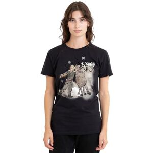 Disney mandarin creative ltd Frozen Snow Bros met Kristoff en Sven dames T-shirt, zwart, X-Large, Zwart, XL Disney mandarin creative ltd Frozen Snow Bros met Kristoff en Sven dames T-shirt, zwart, X-Large, Zwart, XL