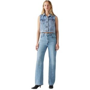 Levi's dames Ribcage Wide Leg H223 Jeans, Far And Wide, 30W / 30L Levi's dames Ribcage Wide Leg H223 Jeans, Far And Wide, 30W / 30L