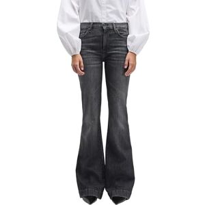 7 For All Mankind Dojo Rocker met 7 studded, zwart, 28W 7 For All Mankind Dojo Rocker met 7 studded, zwart, 28W