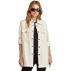 G-STAR RAW Boyfriend overhemden voor dames, beige (ecru D22178-D299-159), XS G-STAR RAW Boyfriend overhemden voor dames, beige (ecru D22178-D299-159), XS