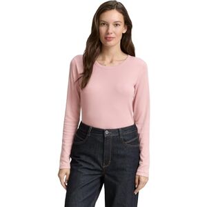 TOM TAILOR T-shirt met lange mouwen voor dames, 11055 Morning Pink, L TOM TAILOR T-shirt met lange mouwen voor dames, 11055 Morning Pink, L