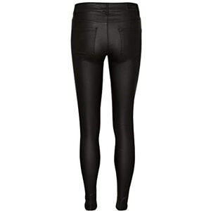 VERO MODA Seven Smooth PU Skinny Broek, zwart, XL VERO MODA Seven Smooth PU Skinny Broek, zwart, XL