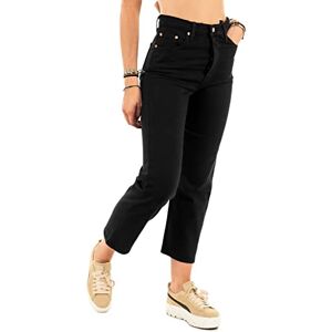 Levi's dames Jeans Ribcage Straight Ankle, Black Heart, 27W / 29L Levi's dames Jeans Ribcage Straight Ankle, Black Heart, 27W / 29L
