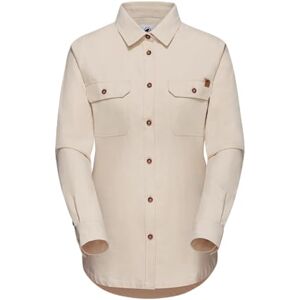 Mammut Tamaro Undyed shirt met lange mouwen dames lichtbruin M Mammut Tamaro Undyed shirt met lange mouwen dames lichtbruin M