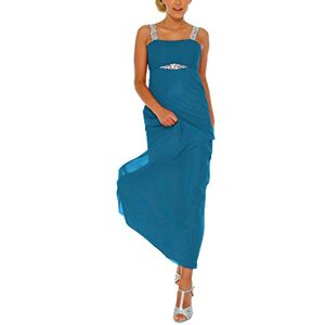 Astrapahl Dames cocktailjurk met pailletten, maxi, turquoise (turquoise), 32 Astrapahl Dames cocktailjurk met pailletten, maxi, turquoise (turquoise), 32