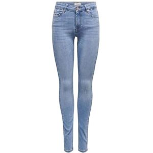 ONLY Dames ONLBLUSH Life MID Skinny REA1467 NOOS Jeans, Light Blue Denim, M / 34, blauw (light blue denim), M ONLY Dames ONLBLUSH Life MID Skinny REA1467 NOOS Jeans, Light Blue Denim, M / 34, blauw (light blue denim), M