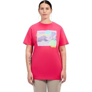 Berghaus Dames Hill Hazed T-shirt, Fiery Pink, 10 Berghaus Dames Hill Hazed T-shirt, Fiery Pink, 10