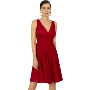 Kraimod cocktailjurk, rood (cherry), 34 Kraimod cocktailjurk, rood (cherry), 34