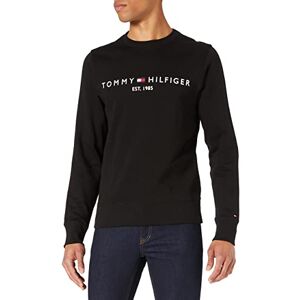 Tommy Hilfiger heren Sweatshirt met capuchon Tommy Logo Sweatshirt Mw0mw11596,Zwart (zwart),M Tommy Hilfiger heren Sweatshirt met capuchon Tommy Logo Sweatshirt Mw0mw11596,Zwart (zwart),M