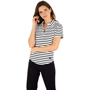 Armor-lux Armor Lux Polo QUILLE dames, Wit/Rich Navy, 4XL Armor-lux Armor Lux Polo QUILLE dames, Wit/Rich Navy, 4XL