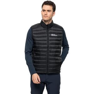Jack Wolfskin Mannelijk Pack & Go Vest, Zwart, XL Jack Wolfskin Mannelijk Pack & Go Vest, Zwart, XL