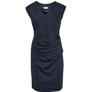 KAFFE Damesjurk, mouwloos, cocktailjurk, elegante V-hals, Midnight Marine, XS KAFFE Damesjurk, mouwloos, cocktailjurk, elegante V-hals, Midnight Marine, XS