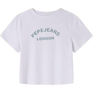 Pepe Jeans ZOE T-shirt voor meisjes, wit (wit), 16, wit(wit), 16 jaar Pepe Jeans ZOE T-shirt voor meisjes, wit (wit), 16, wit(wit), 16 jaar