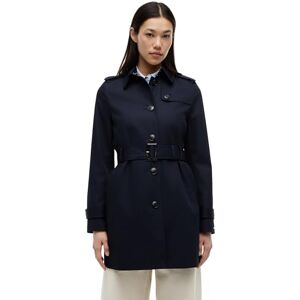 Tommy Hilfiger Trenchcoat voor dames Heritage Single Breasted Trench, Midnight, XL Tommy Hilfiger Trenchcoat voor dames Heritage Single Breasted Trench, Midnight, XL