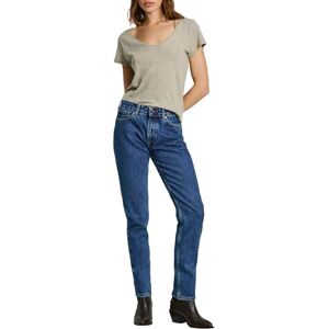 Pepe Jeans Dames Straight Jeans Mw Pl204730, Jeans, Blauw, 24W/32L, Blauw (Denim-ct9), 24W / 32L Pepe Jeans Dames Straight Jeans Mw Pl204730, Jeans, Blauw, 24W/32L, Blauw (Denim-ct9), 24W / 32L