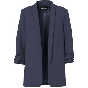 PIECES dames Blazer Pcboss 3/4 Blazer Noos, blauw (ombre blue), L PIECES dames Blazer Pcboss 3/4 Blazer Noos, blauw (ombre blue), L