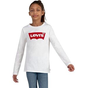 Levi's Kids T-shirt voor meisjes. wit 38 Levi's Kids T-shirt voor meisjes. wit 38