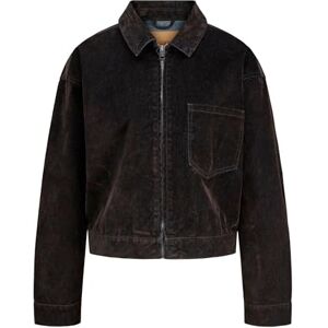 JACK & JONES Dames Jxmia Flock Ls Jacket DNM, Brown Denim, XS, bruin denim, XS JACK & JONES Dames Jxmia Flock Ls Jacket DNM, Brown Denim, XS, bruin denim, XS