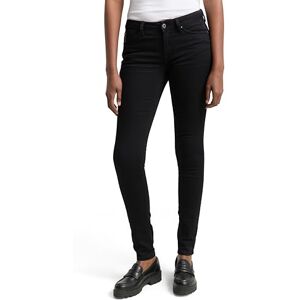 Tom Tailor Denim Dames jeans 202212 Jona Extra Skinny, 10244 Clean Dark Stone Black Denim, 28W / 30L Tom Tailor Denim Dames jeans 202212 Jona Extra Skinny, 10244 Clean Dark Stone Black Denim, 28W / 30L
