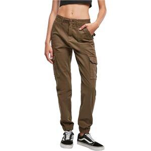 Urban Classics Damen Cargo-Hose Ladies Cotton Twill Utility Pants olive 27 Urban Classics Damen Cargo-Hose Ladies Cotton Twill Utility Pants olive 27
