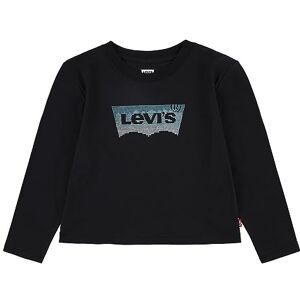 Levi's Lvg Meet and Greet Glitter Bat 3ej159 T-shirt voor meisjes, Kaviaar, 4 jaar Levi's Lvg Meet and Greet Glitter Bat 3ej159 T-shirt voor meisjes, Kaviaar, 4 jaar