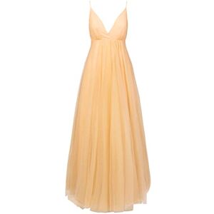 ApartFashion Avondjurk voor dames, formele avondjurk, Crème, 34 ApartFashion Avondjurk voor dames, formele avondjurk, Crème, 34