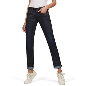 G-STAR Raw Midge Saddle Straight Jeans dames, Blauw (Dk Aged D07145-7209-89), 24W / 36L G-STAR Raw Midge Saddle Straight Jeans dames, Blauw (Dk Aged D07145-7209-89), 24W / 36L