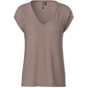 PIECES Pckamala Tee Noos Bc T-Shirt dames,silver mink,XS PIECES Pckamala Tee Noos Bc T-Shirt dames,silver mink,XS