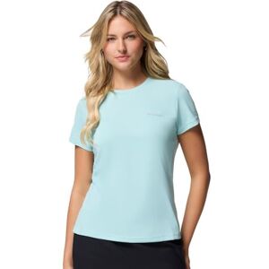 Columbia Women's Zero Rules Light Short Sleeve Crew, Technical Short Sleeve T-Shirt, Spray, L Columbia Women's Zero Rules Light Short Sleeve Crew, Technical Short Sleeve T-Shirt, Spray, L