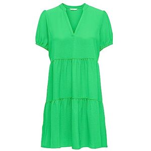 ONLY Women's Onlnova Life S/S THEA Jurk SOLID PTM Jurk, Summer Green, XS, groen (summer green), XS ONLY Women's Onlnova Life S/S THEA Jurk SOLID PTM Jurk, Summer Green, XS, groen (summer green), XS