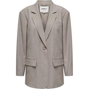 ONLY Dames Onllinda Life Ls Boyfr Mel Cc TLR Blazer, Fungi/detail: melange, S ONLY Dames Onllinda Life Ls Boyfr Mel Cc TLR Blazer, Fungi/detail: melange, S