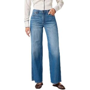 Wrangler Damesjeans World Wide, Wide Leg Fit, brede pijpen, Lichte hand, 29W / 32L Wrangler Damesjeans World Wide, Wide Leg Fit, brede pijpen, Lichte hand, 29W / 32L