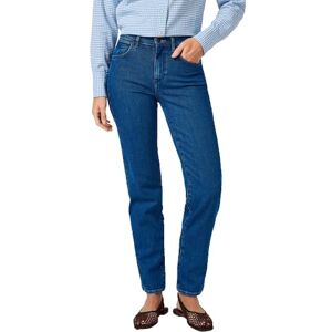 Wrangler Damesjeans straight, rechte pasvorm, rechte pijpen, Echte kleding, 28W x 32L Wrangler Damesjeans straight, rechte pasvorm, rechte pijpen, Echte kleding, 28W x 32L