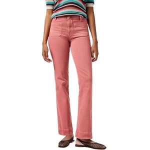 Wrangler Dames Flare Jeans, Washed Red, 28W / 32L Wrangler Dames Flare Jeans, Washed Red, 28W / 32L